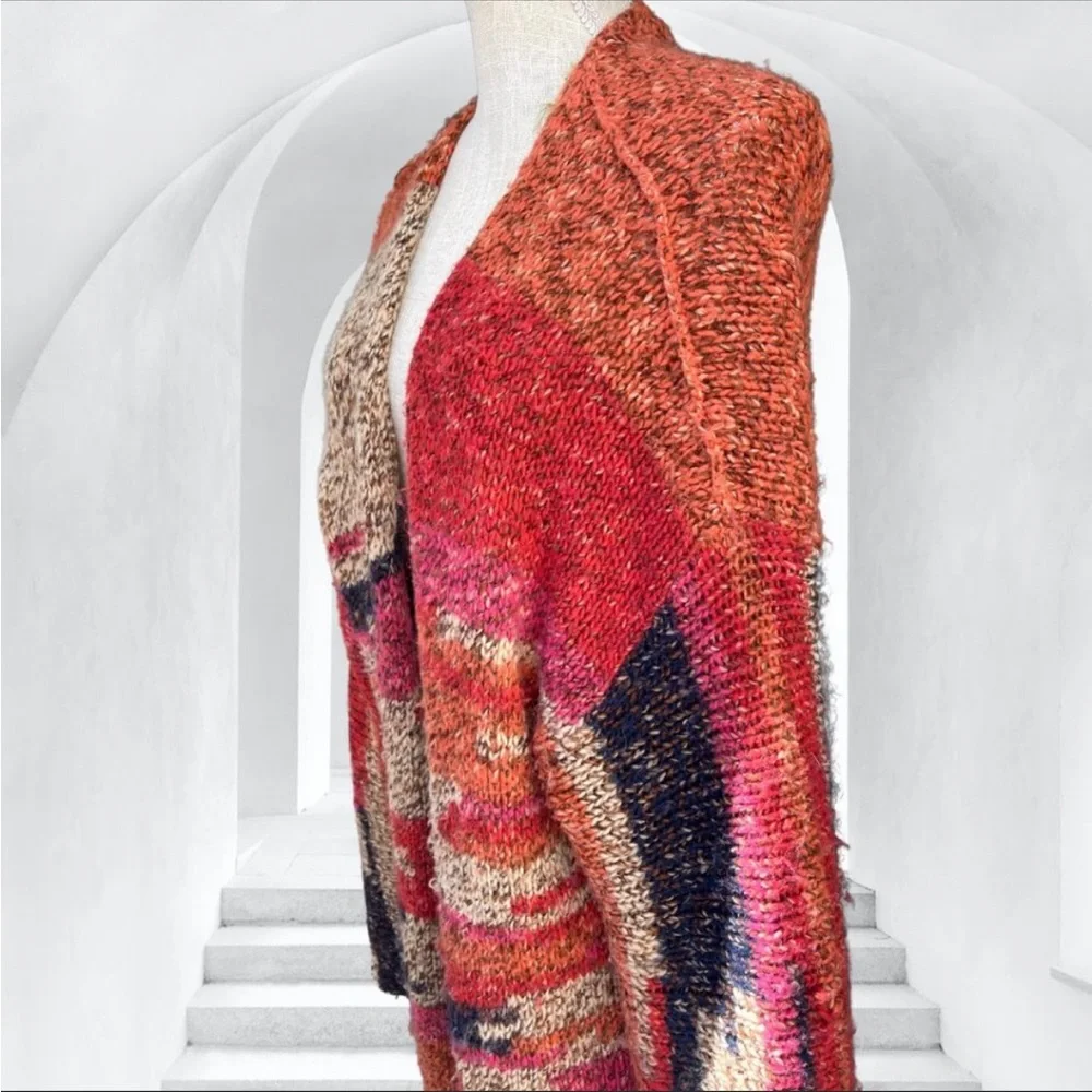 Rare Free People On My Mind Sweater Cardigan - Picture 4 of 6